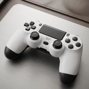 Wireless Controller for ps4 playstation/ pc White
